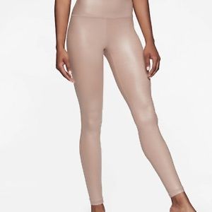 ATHLETA Shimmer Elation Tight | Blush pink, size ST, LIKE NEW